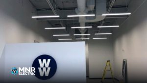 Title card: LED lighting upgrades for Edmonton small businesses: payback, rebates and what to replace first, MNR Electric Edmonton